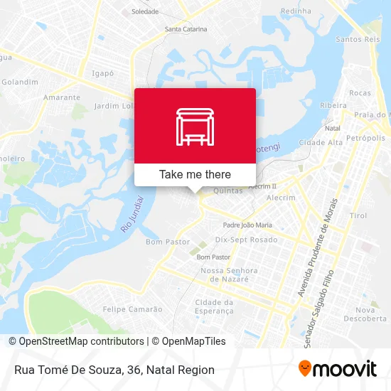 Rua Tomé De Souza, 36 map