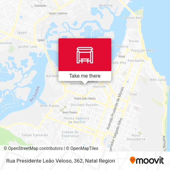 Rua Presidente Leão Veloso, 362 map