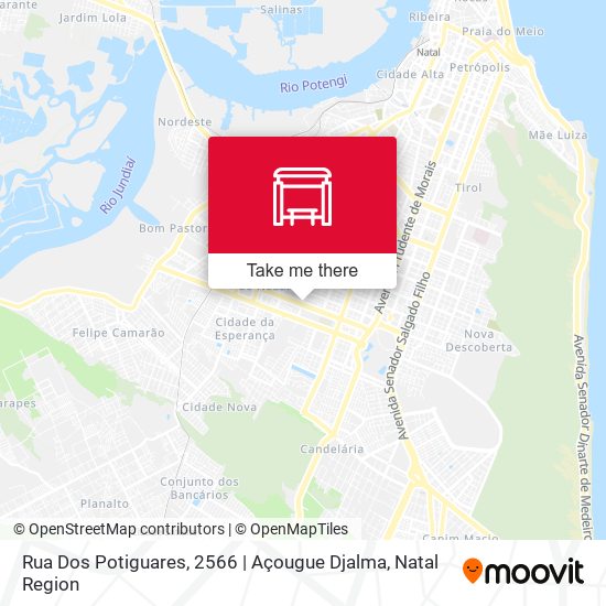 Rua Dos Potiguares, 2566 | Açougue Djalma map