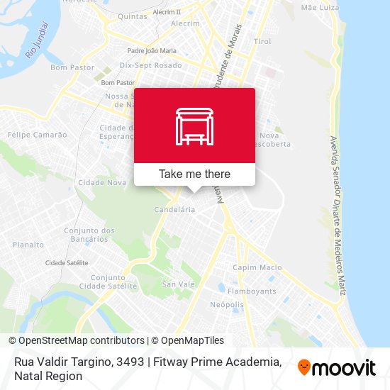 Rua Valdir Targino, 3493 | Fitway Prime Academia map