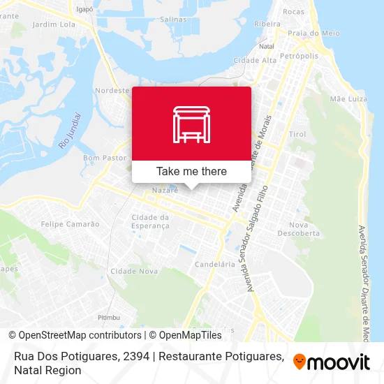 Rua Dos Potiguares, 2394 | Restaurante Potiguares map