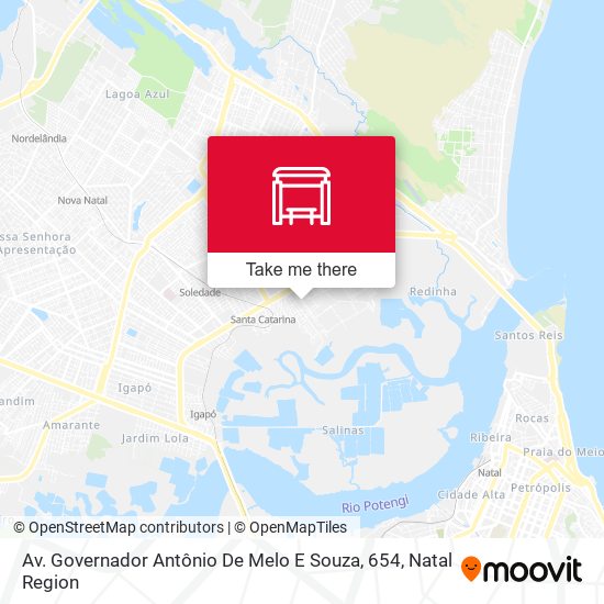 Av. Governador Antônio De Melo E Souza, 654 map