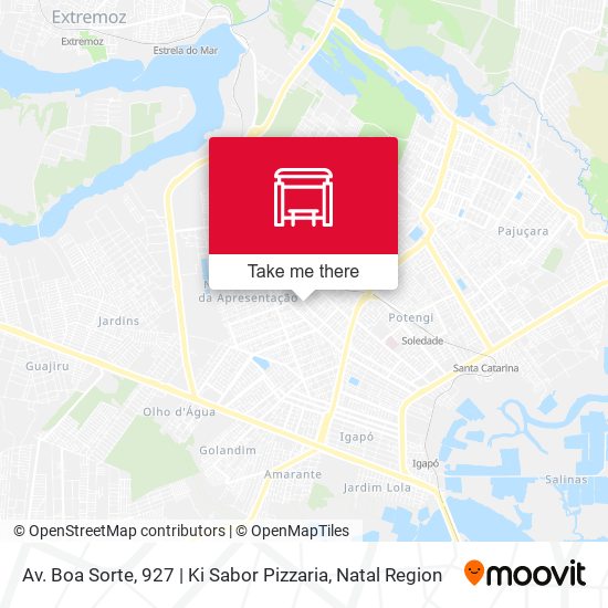 Av. Boa Sorte, 927 | Ki Sabor Pizzaria map