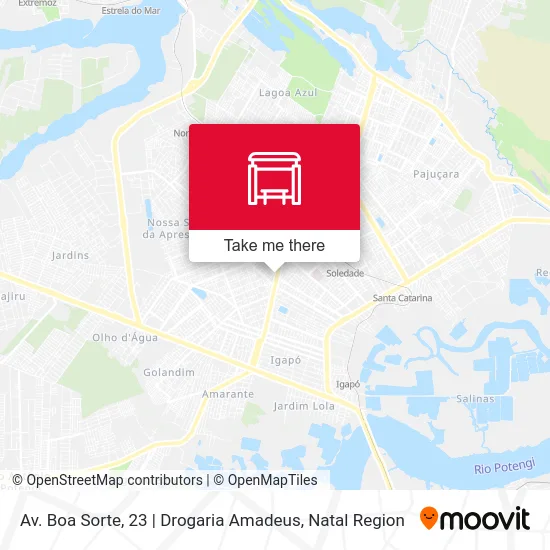 Av. Boa Sorte, 23 | Drogaria Amadeus map