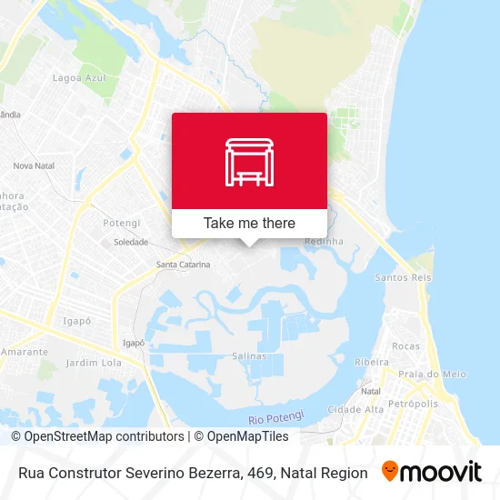 Rua Construtor Severino Bezerra, 469 map