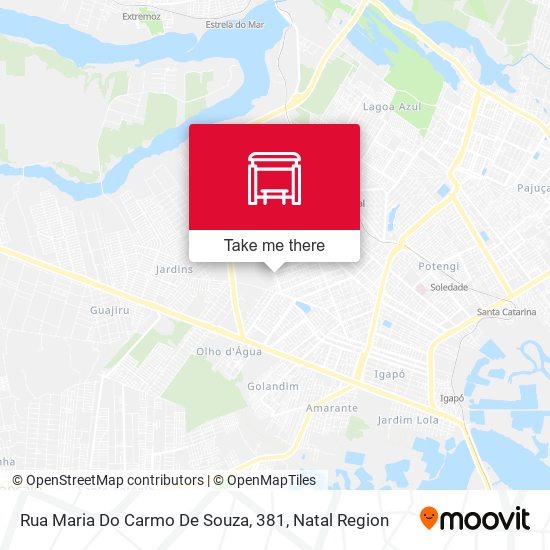 Rua Maria Do Carmo De Souza, 381 map
