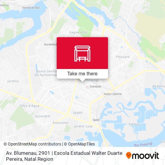 Av. Blumenau, 2901 | Escola Estadual Walter Duarte Pereira map