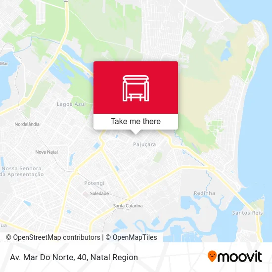 Av. Mar Do Norte, 40 map