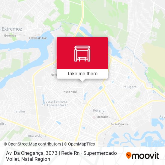 Av. Da Chegança, 3073 | Rede Rn - Supermercado Vollet map