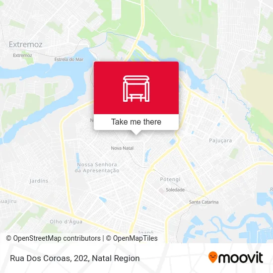 Rua  Dos Coroas, 202 map