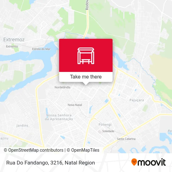 Rua Do Fandango, 3216 map