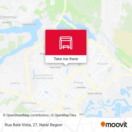 Rua Bela Vista, 27 map
