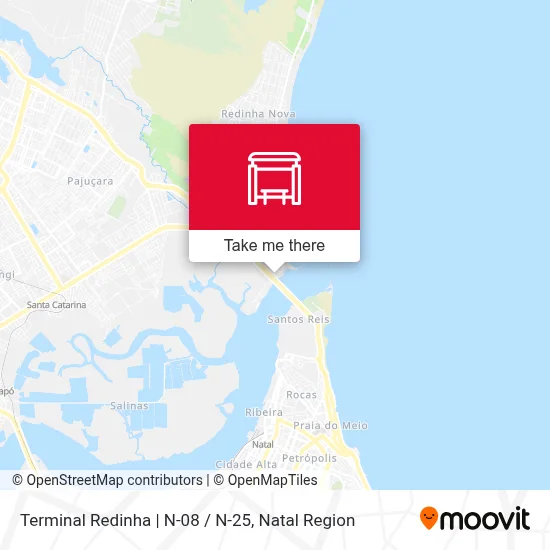 Terminal Redinha | N-08 / N-25 map