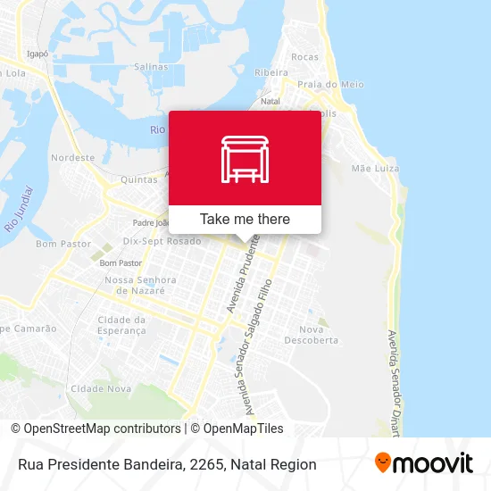 Rua Presidente Bandeira, 2265 map