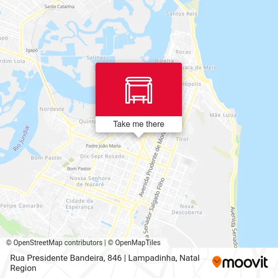 Rua Presidente Bandeira, 846 | Lampadinha map