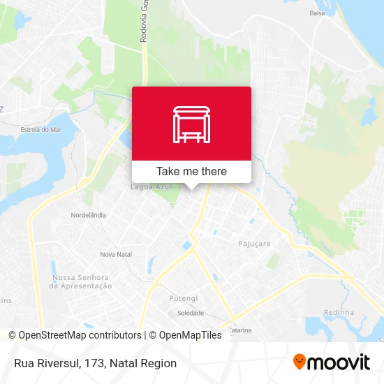 Rua Riversul, 173 map