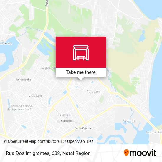 Rua Dos Imigrantes, 632 map