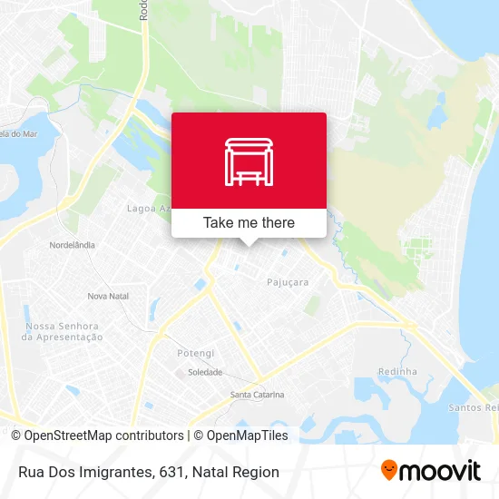 Rua Dos Imigrantes, 631 map