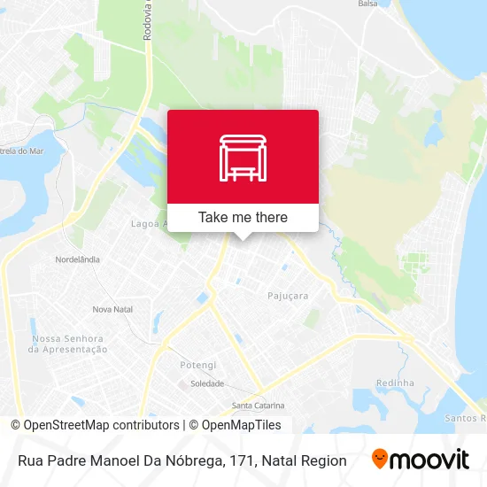 Rua  Padre Manoel Da Nóbrega, 171 map