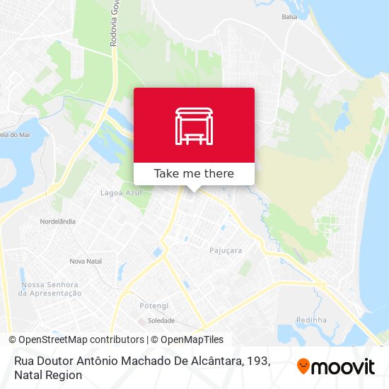 Rua Doutor Antônio Machado De Alcântara, 193 map