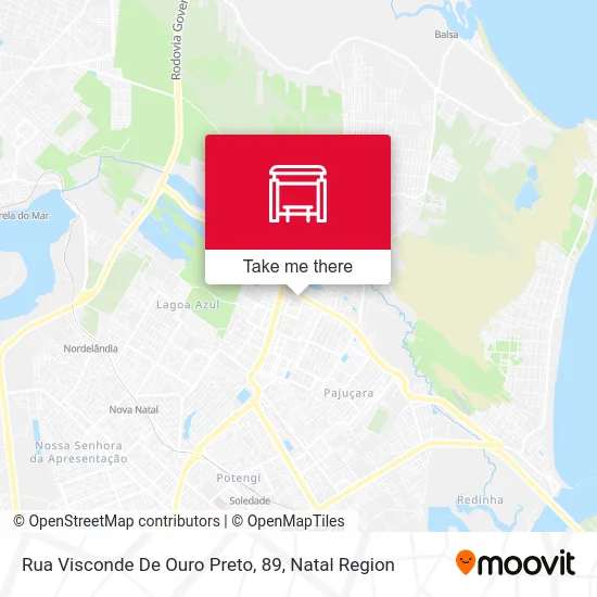 Rua Visconde De Ouro Preto, 89 map