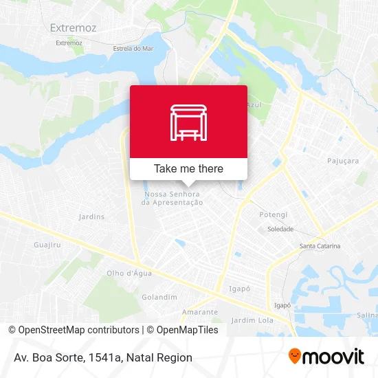 Av. Boa Sorte, 1541a map