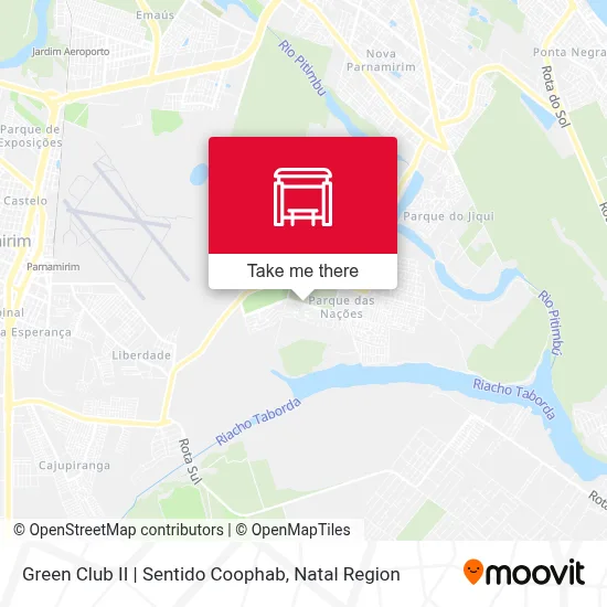 Green Club II | Sentido Coophab map