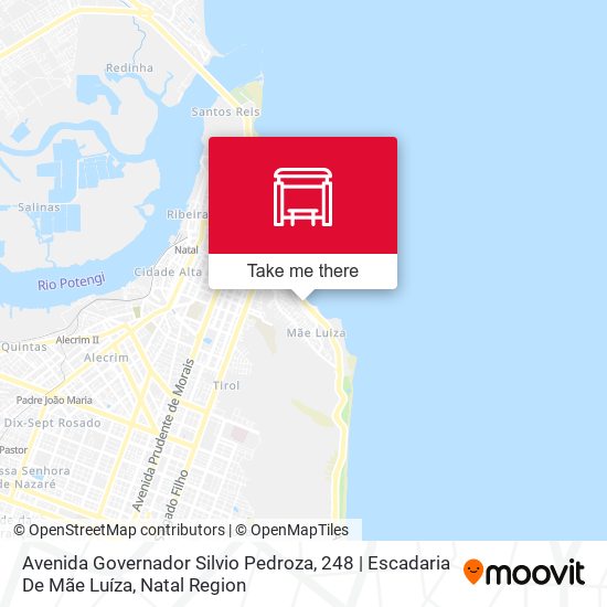 Mapa Avenida Governador Silvio Pedroza, 248 | Escadaria De Mãe Luíza