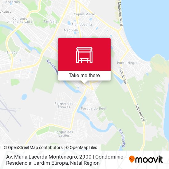 Av. Maria Lacerda Montenegro, 2900 | Condomínio Residencial Jardim Europa map