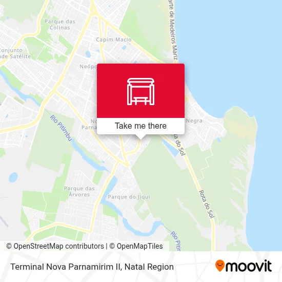 Terminal Nova Parnamirim II map