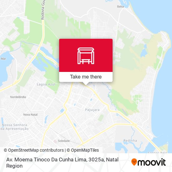 Av. Moema Tinoco Da Cunha Lima, 3025a map