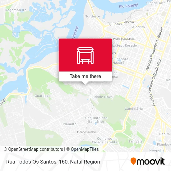 Rua Todos Os Santos, 160 map