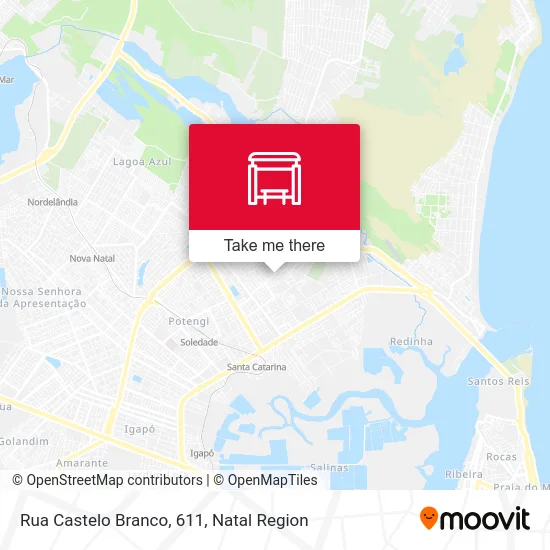 Rua Castelo Branco, 611 map