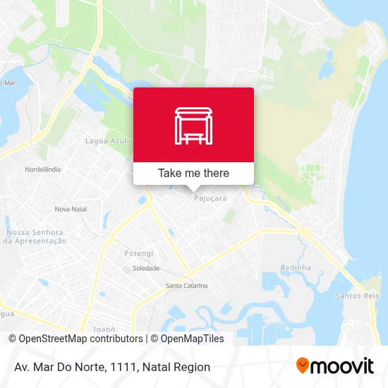 Av. Mar Do Norte, 1111 map