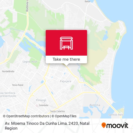 Av. Moema Tinoco Da Cunha Lima, 2420 map