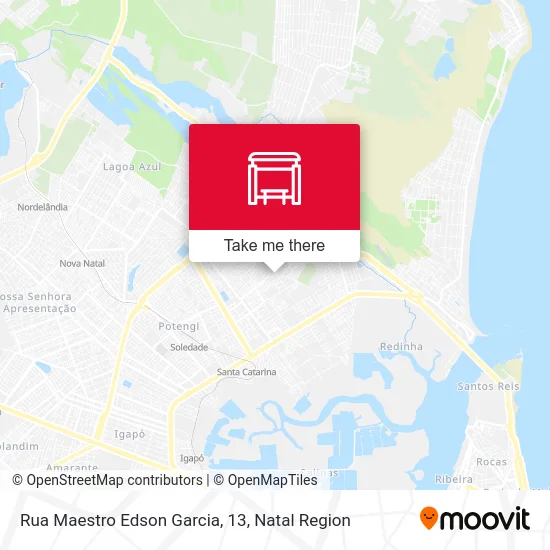 Rua Maestro Edson Garcia, 13 map