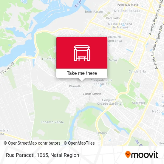 Rua Paracati, 1065 map