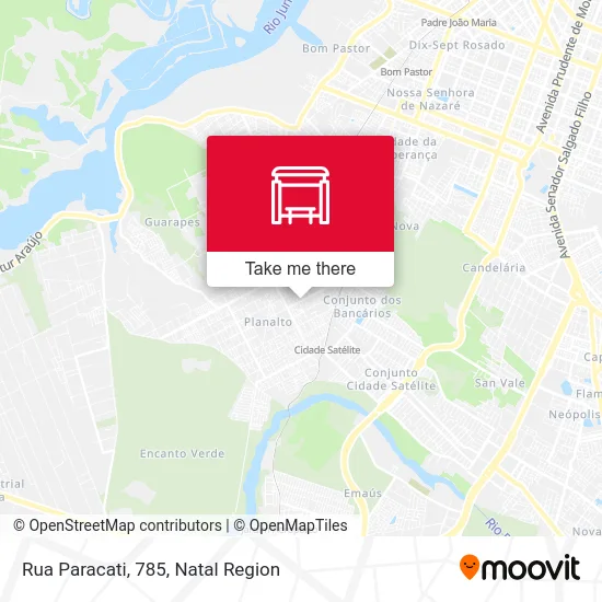 Rua Paracati, 785 map