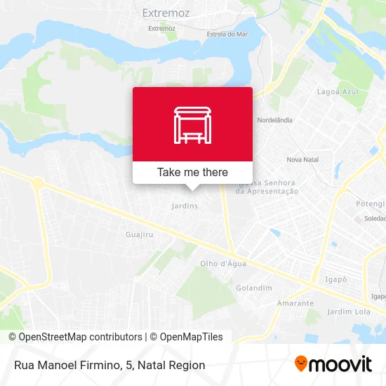 Rua Manoel Firmino, 5 map