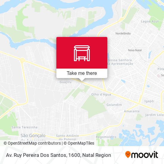 Av. Ruy Pereira Dos Santos, 1600 map
