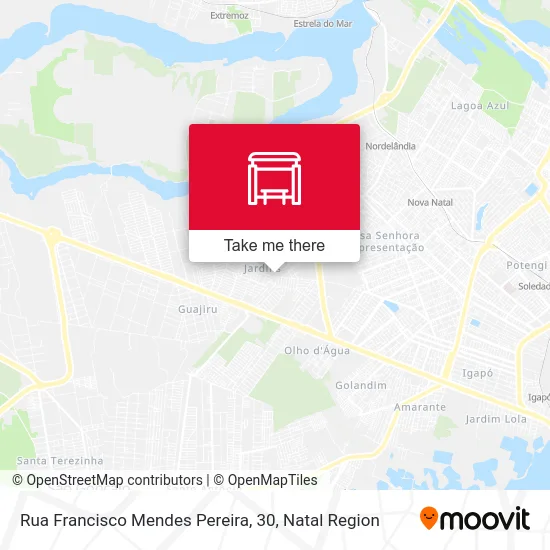 Rua Francisco Mendes Pereira, 30 map