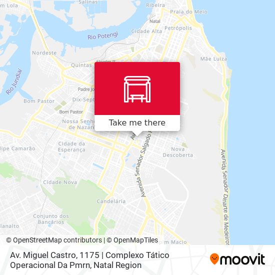 Av. Miguel Castro, 1175 | Complexo Tático Operacional Da Pmrn map