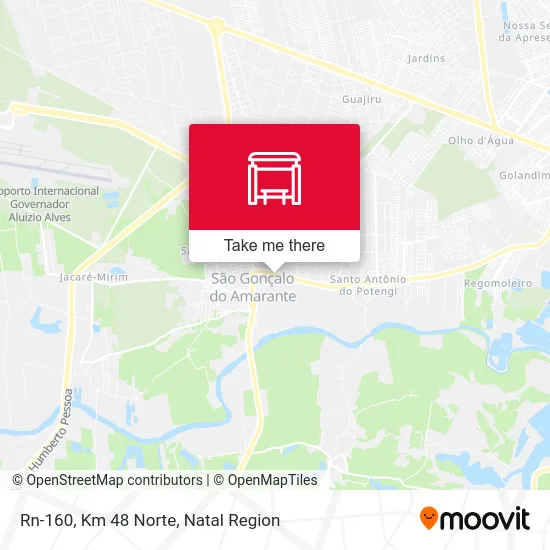 Rn-160, Km 48 Norte map