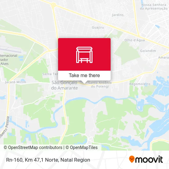 Rn-160, Km 47,1 Norte map