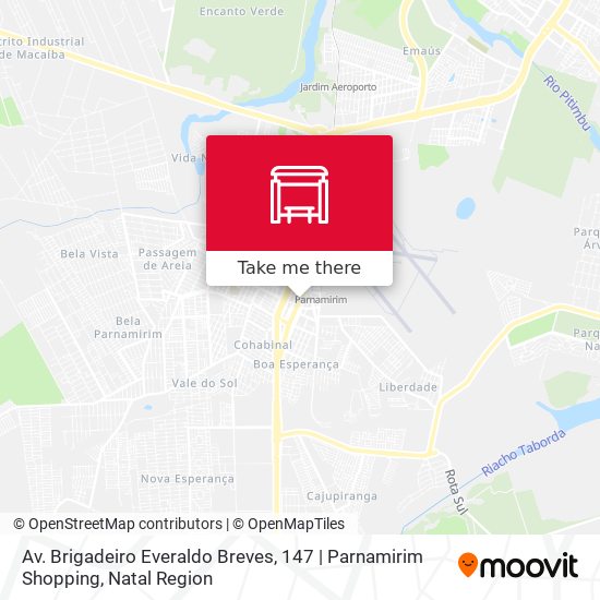 Av. Brigadeiro Everaldo Breves, 147 | Parnamirim Shopping map