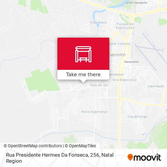 Rua Presidente Hermes Da Fonseca, 256 map