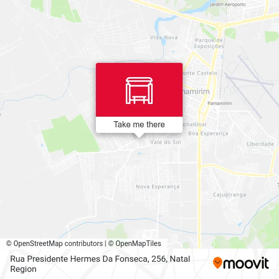 Rua Presidente Hermes Da Fonseca, 256 map