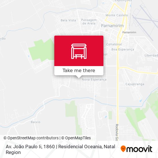 Av. João Paulo Ii, 1860 | Residencial Oceania map