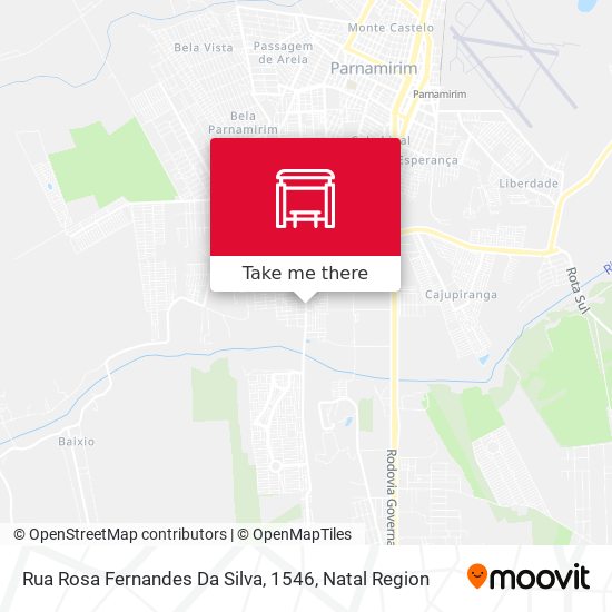 Rua Rosa Fernandes Da Silva, 1546 map
