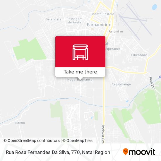 Rua Rosa Fernandes Da Silva, 770 map